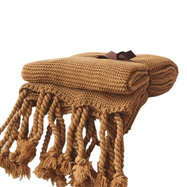 air conditioning blanket knitted tassel blanket for bed cover home textile anti-pilling throw
air conditioning blanket knitted tassel blanket for bed cover home textile anti-pilling throw