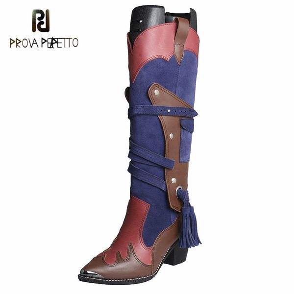 prova perfetto boots 2020 autumn winter warm women's boots knight motorcycle high single patchwork fashion, Black
prova perfetto boots 2020 autumn winter warm women's boots knight motorcycle high single patchwork fashion, Black