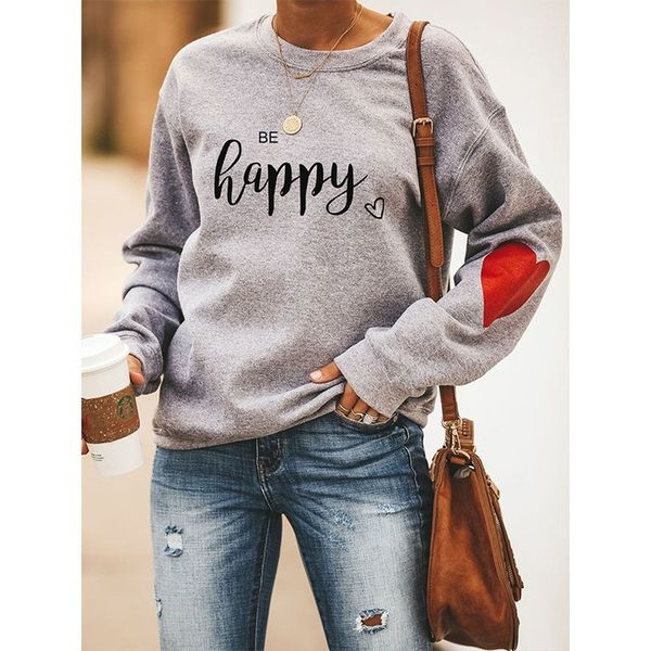 e-baihui 2021 european and american new women';s clothing round neck long sleeve pullover blouse casual letter printed sweater xx-a2, Black 
e-baihui 2021 european and american new women';s clothing round neck long sleeve pullover blouse casual letter printed sweater xx-a2, Black