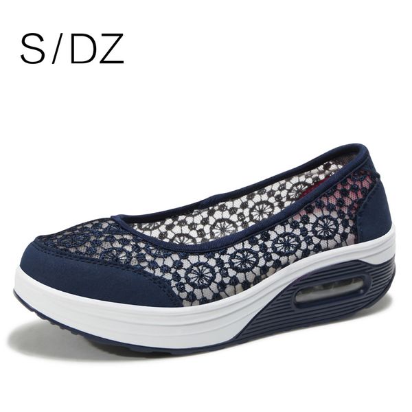 stq 2020 summer women flat platform shoes women breathable casual sneakers shoes slip on platform walking for 1618, Black
stq 2020 summer women flat platform shoes women breathable casual sneakers shoes slip on platform walking for 1618, Black