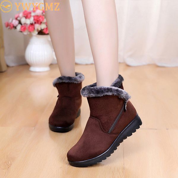 boots 2021 women snow warm short fur plush winter ankle boot plus size platform ladies suede zip shoes thicken comfort botas, Black
boots 2021 women snow warm short fur plush winter ankle boot plus size platform ladies suede zip shoes thicken comfort botas, Black