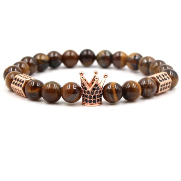 natural tiger eye stone fashion crown beaded men bracelets simple classic stone bead charm bracelets jewelry, Black
natural tiger eye stone fashion crown beaded men bracelets simple classic stone bead charm bracelets jewelry, Black