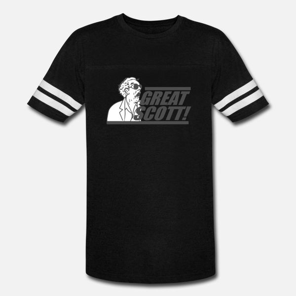 doc brown great scott t shirt men knitted tee shirt crew neck cool interesting new fashion summer original shirt
doc brown great scott t shirt men knitted tee shirt crew neck cool interesting new fashion summer original shirt