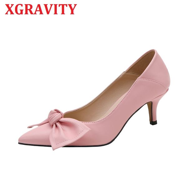 xgravity new elegant fashion shoes high heel pumps pointed toe dress shoes women bridal evening party c071, Black
xgravity new elegant fashion shoes high heel pumps pointed toe dress shoes women bridal evening party c071, Black