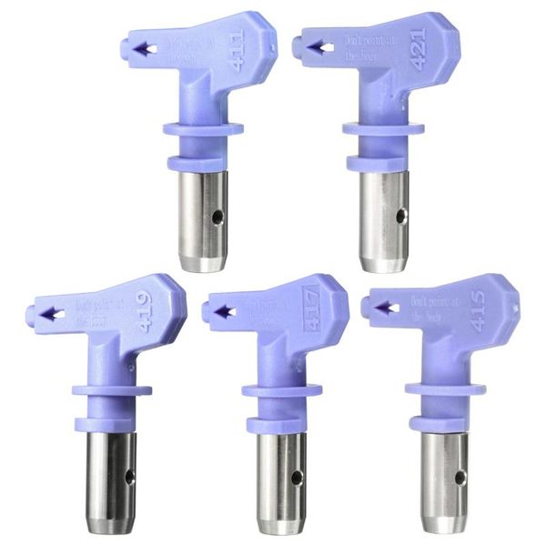 professional spray guns lavender 4 series airless tips high pressure nozzle spraying machine part
professional spray guns lavender 4 series airless tips high pressure nozzle spraying machine part