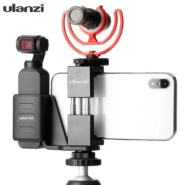 lighting & studio accessories ulanzi op-1 phone ballhead stand bracket holder with microphone cold shoe mount for dji osmo pocket vlog camer
lighting & studio accessories ulanzi op-1 phone ballhead stand bracket holder with microphone cold shoe mount for dji osmo pocket vlog camer