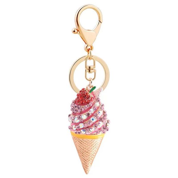 2020 new alloy crystal cream keychain rhinestone cream car key chain female bag pendant accessories charm jewelry, Silver
2020 new alloy crystal cream keychain rhinestone cream car key chain female bag pendant accessories charm jewelry, Silver