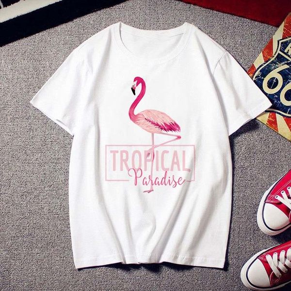 женщины рубашки лето женщина футболка женщины harajuku печать flamingo повседневная мода tshirt o шеи белый топы женский ткань с коротким ру, White
женщины рубашки лето женщина футболка женщины harajuku печать flamingo повседневная мода tshirt o шеи белый топы женский ткань с коротким ру, White