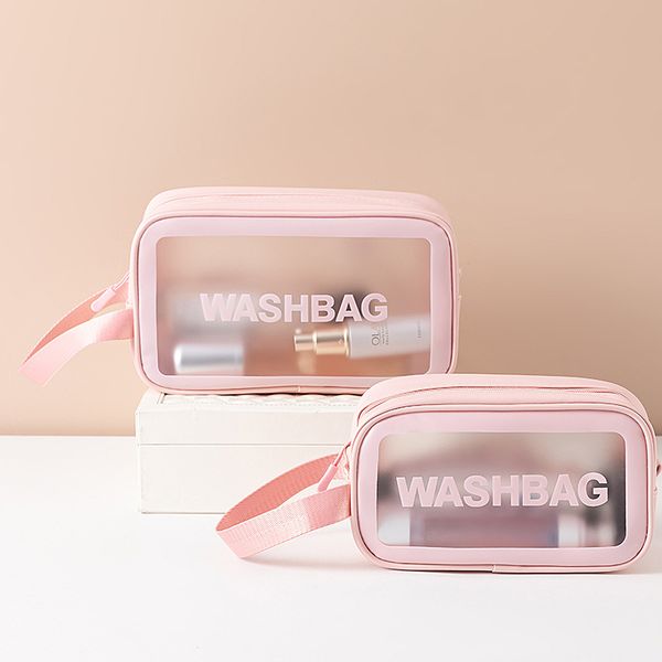 factory spot portable makeup bag pvc wash transparent travel large capacity storage bag makeup bag logo
factory spot portable makeup bag pvc wash transparent travel large capacity storage bag makeup bag logo