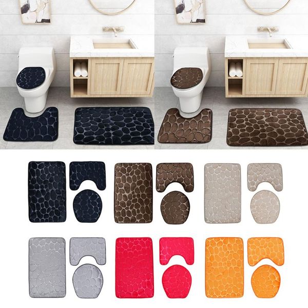 carpets 3pcs non-slip bathroom mat set bath contour rug closestool lid cover for home el
carpets 3pcs non-slip bathroom mat set bath contour rug closestool lid cover for home el