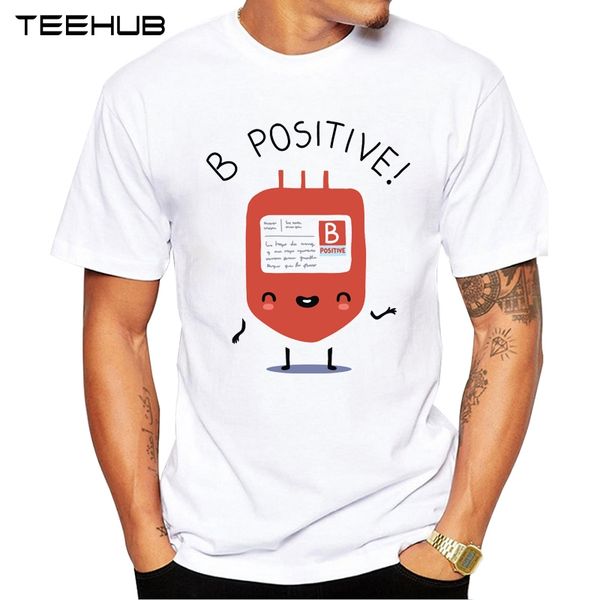 2019 teehub men's funny b positive printed t-shirt short sleeve novelty o-neck design cool tee
2019 teehub men's funny b positive printed t-shirt short sleeve novelty o-neck design cool tee