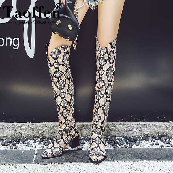 taoffen serpentine women over the knee boots zipper footwear high heels boots shoes winter shoes women long boot size 34-42, Black
taoffen serpentine women over the knee boots zipper footwear high heels boots shoes winter shoes women long boot size 34-42, Black