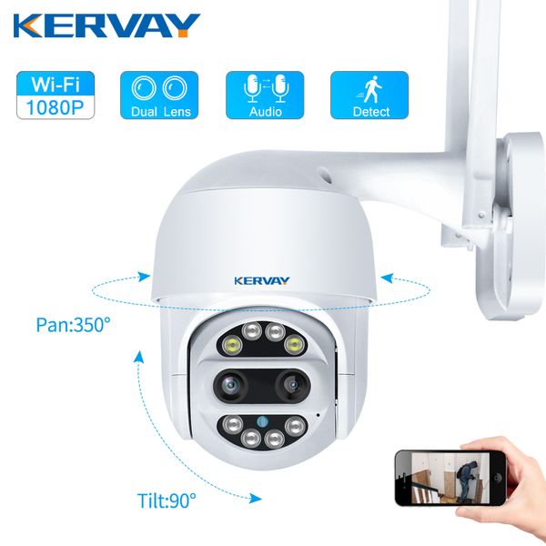 hd 1080p dual-lens ptz wifi camera outdoor auto tracking cctv home security ip camera pan tilt 2mp speed dome ycc365plus 
hd 1080p dual-lens ptz wifi camera outdoor auto tracking cctv home security ip camera pan tilt 2mp speed dome ycc365plus
