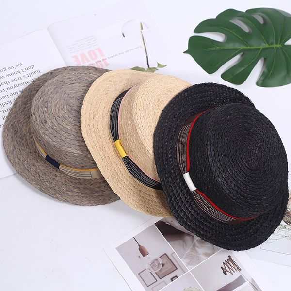 raffia fedoras hat for women summer beach straw caps femal outdoor anti-uv sun cap fashionflat party hats casual panama hats, Blue;gray
raffia fedoras hat for women summer beach straw caps femal outdoor anti-uv sun cap fashionflat party hats casual panama hats, Blue;gray