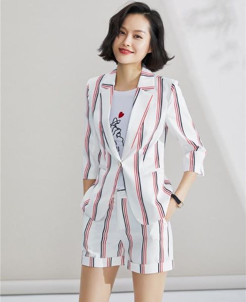 new 2020 fashion casual ladies blazer women business suits shorts and jacket sets office uniform styles, White
new 2020 fashion casual ladies blazer women business suits shorts and jacket sets office uniform styles, White