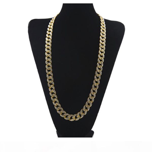 luxury mens hip hop 18k gold plated 15mm 30" inches full cz iced out miami cuban curb link chain necklace bling bling fashion jewelry, Silver
luxury mens hip hop 18k gold plated 15mm 30" inches full cz iced out miami cuban curb link chain necklace bling bling fashion jewelry, Silver