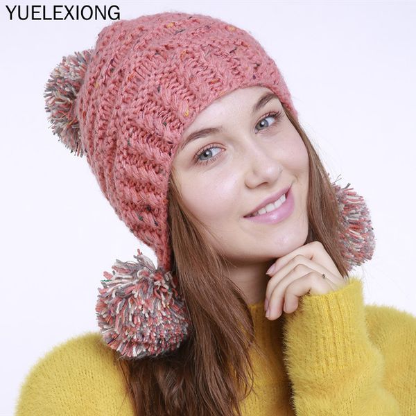 beanie/skull caps 2021 mixed color knitted beanies hat women wool earmuffs hats lady winter handmade jacquard 3 ball warm bonnet skullies, Blue;gray
beanie/skull caps 2021 mixed color knitted beanies hat women wool earmuffs hats lady winter handmade jacquard 3 ball warm bonnet skullies, Blue;gray