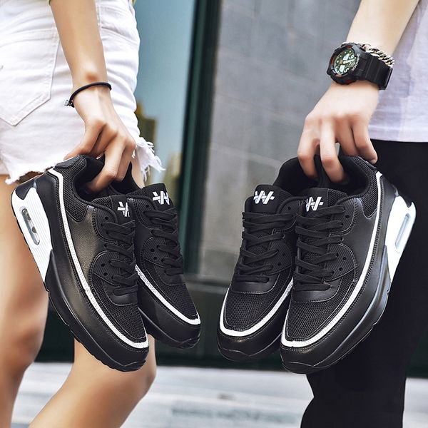 men's fashion casual shoes leisure sneakers men shoes light weight running comfortable trainers masculino, Black
men's fashion casual shoes leisure sneakers men shoes light weight running comfortable trainers masculino, Black