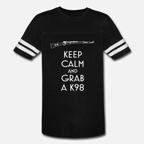 keep calm and grab a k98 preppers t shirt men design short sleeve s-3xl kawaii famous fashion summer unique shirt
keep calm and grab a k98 preppers t shirt men design short sleeve s-3xl kawaii famous fashion summer unique shirt