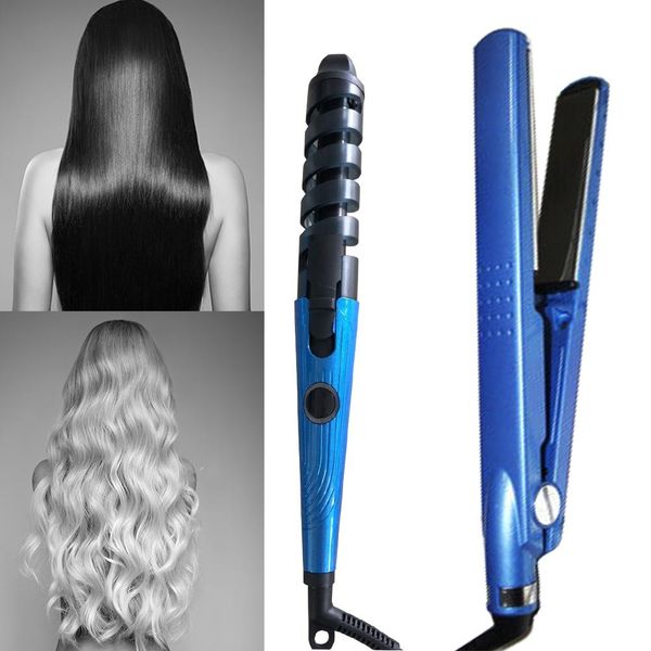 4 plate curling curler flat straightening nano titanium temperature hair straightener irons 11 wand professional 450f iron vxsuz, Black 
4 plate curling curler flat straightening nano titanium temperature hair straightener irons 11 wand professional 450f iron vxsuz, Black