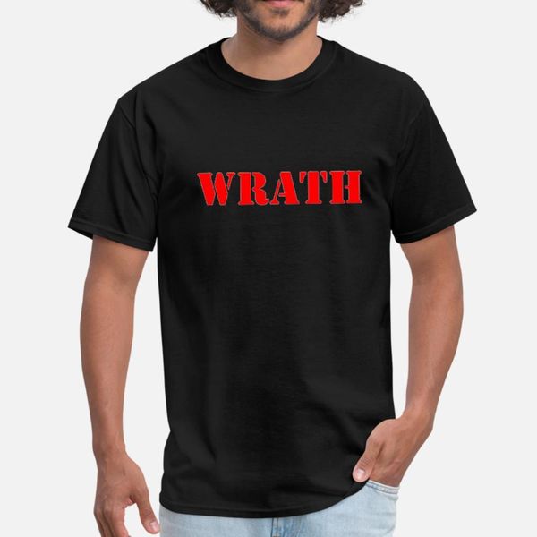 wrath t shirt men design 100% cotton euro size s-3xl natural interesting authentic summer leisure shirt
wrath t shirt men design 100% cotton euro size s-3xl natural interesting authentic summer leisure shirt