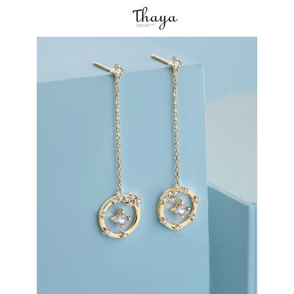 thaya star track gold earrings sterling 925 silver drop earrings female minimalist ins eardrop for women fine jewelry
thaya star track gold earrings sterling 925 silver drop earrings female minimalist ins eardrop for women fine jewelry