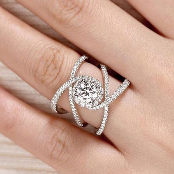 junerain brand bohemia women accessories ring luxury boho irregular twist finger rings special celebrations day gift ring for girlfriend, Slivery;golden