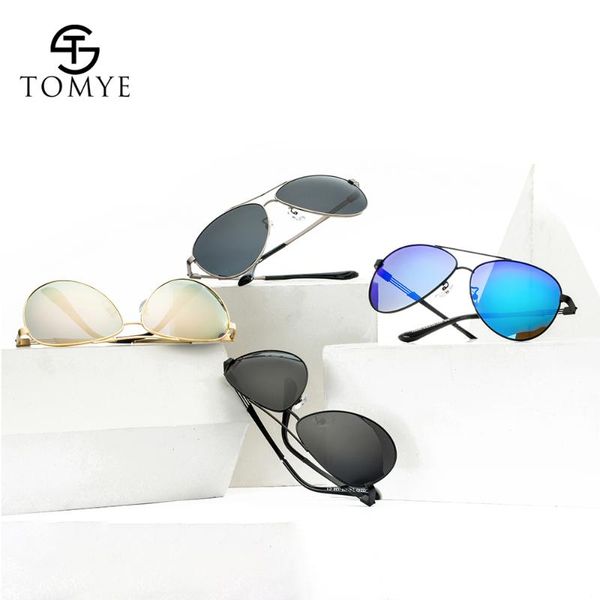 men sunglasses tomye 3040 fashion polarized classic pilot eyewear, White;black
men sunglasses tomye 3040 fashion polarized classic pilot eyewear, White;black