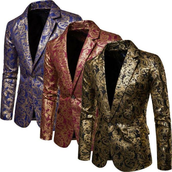 men's suits & blazers men blazer masculino one button coat floral printed sequin tuxedo-suit gentleman male party jacket homens, White;black
men's suits & blazers men blazer masculino one button coat floral printed sequin tuxedo-suit gentleman male party jacket homens, White;black