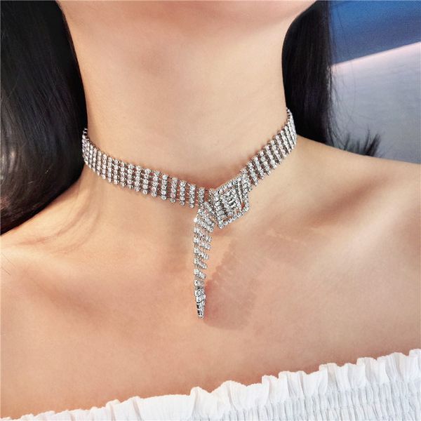 chokers classic fashion rhinestone necklace women's shining button jewelry manifesto party gift, Golden;silver
chokers classic fashion rhinestone necklace women's shining button jewelry manifesto party gift, Golden;silver