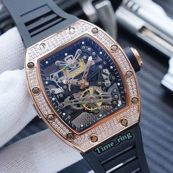 edition rm38-01 skeleton dial rose gold diamond case japan miyota automatic movement rm38-01 mens watch rubber strap designer watches, Slivery;brown
edition rm38-01 skeleton dial rose gold diamond case japan miyota automatic movement rm38-01 mens watch rubber strap designer watches, Slivery;brown