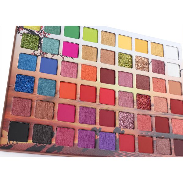 cmaadu 54 color matte eyeshadow pallete glitter powder sequin metal waterproof flash eye shadow palette professional the shadows
cmaadu 54 color matte eyeshadow pallete glitter powder sequin metal waterproof flash eye shadow palette professional the shadows