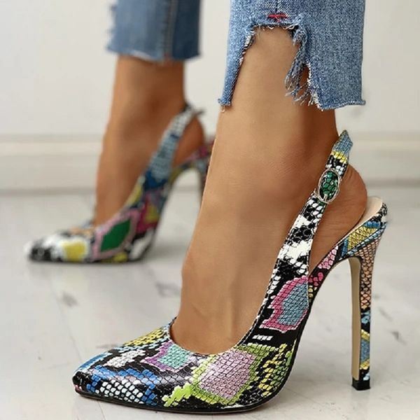 dress shoes women slingbacks pumps serpentine high heels ladies office summer pointed toe buckle stiletto wedding party sandals, Black
dress shoes women slingbacks pumps serpentine high heels ladies office summer pointed toe buckle stiletto wedding party sandals, Black