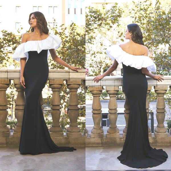 new designer evening dresses simple 2020 sweep train prom dress custom made mermaid party gowns, Black;red
new designer evening dresses simple 2020 sweep train prom dress custom made mermaid party gowns, Black;red