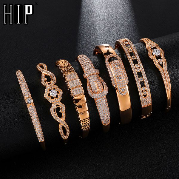hip hop full iced out cubic zircon personality micro paved bling cz wave bangle bracelet for men women jewelry, Black
hip hop full iced out cubic zircon personality micro paved bling cz wave bangle bracelet for men women jewelry, Black