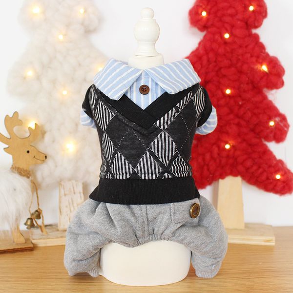autumn and winter fake two-piece warm four-legged pet clothing fashionable and comfortable fantasia para cachorro dogs clothes
autumn and winter fake two-piece warm four-legged pet clothing fashionable and comfortable fantasia para cachorro dogs clothes