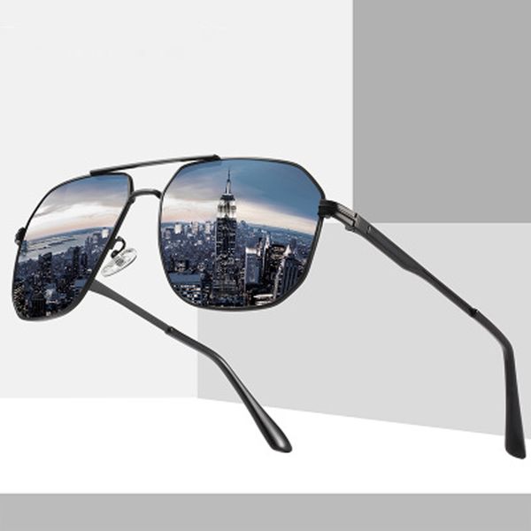 l.viscount 2020 new fashion square polarizing sunglasses uv400 men's glasses classic retro brand design driving sunglasses, White;black
l.viscount 2020 new fashion square polarizing sunglasses uv400 men's glasses classic retro brand design driving sunglasses, White;black