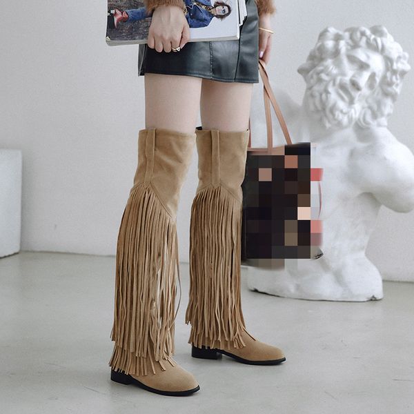 ymechic 2020 winter overknee womens boots black brown large tassel fringe over the knee thigh high ride knight boots woman shoes
ymechic 2020 winter overknee womens boots black brown large tassel fringe over the knee thigh high ride knight boots woman shoes