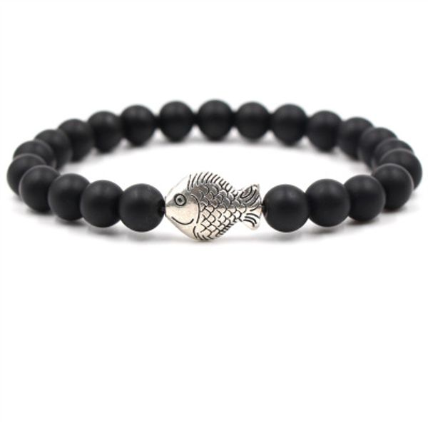 fashion cute fish bracelets men natural tiger eye stone elastic bracelets for women natural stone jewelry, Black
fashion cute fish bracelets men natural tiger eye stone elastic bracelets for women natural stone jewelry, Black