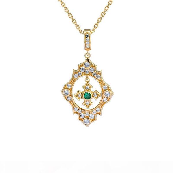 2020 dunli jewelry european retro smart cross zirconium miss shi creative jewelry pendant necklace specifically for cross-border, Silver 
2020 dunli jewelry european retro smart cross zirconium miss shi creative jewelry pendant necklace specifically for cross-border, Silver