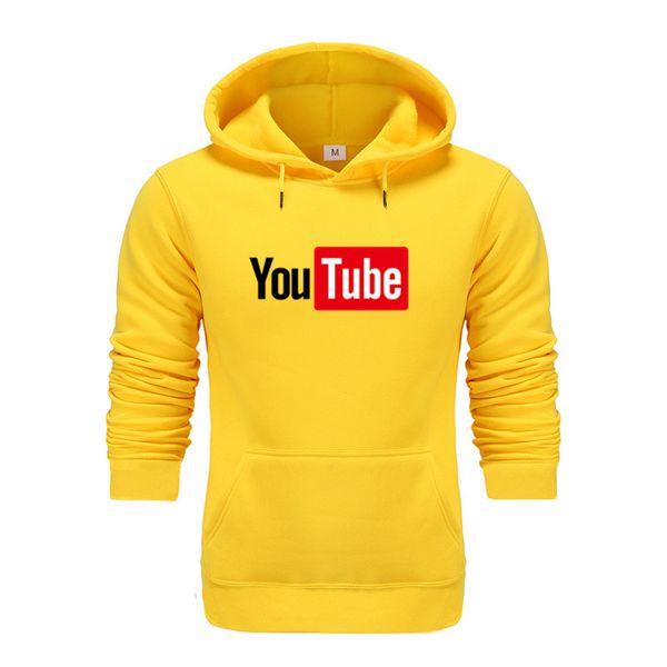 new autumn winter men's hoodie youtube printed hooded sweatshirts men fitness casual pullover hoodie hipster, Black
new autumn winter men's hoodie youtube printed hooded sweatshirts men fitness casual pullover hoodie hipster, Black