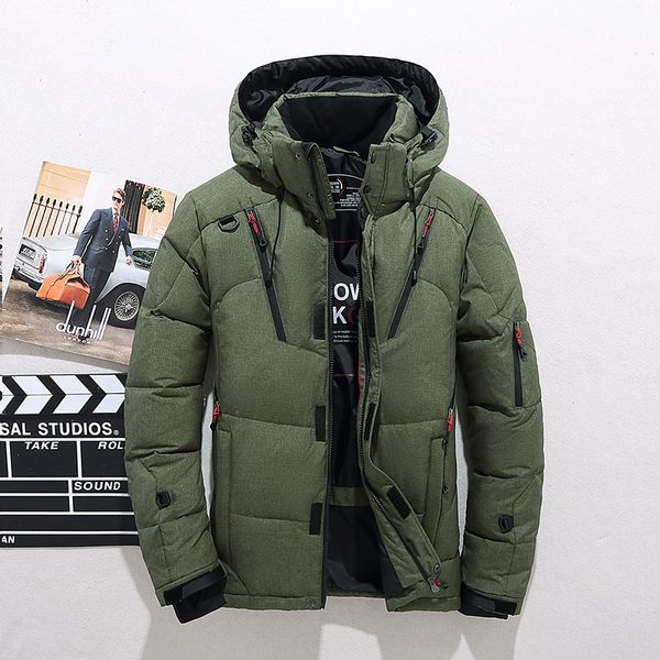2020 winter men white duck thick jacket down men windbreaker hooded parka men casual warm down jacket, Black
2020 winter men white duck thick jacket down men windbreaker hooded parka men casual warm down jacket, Black