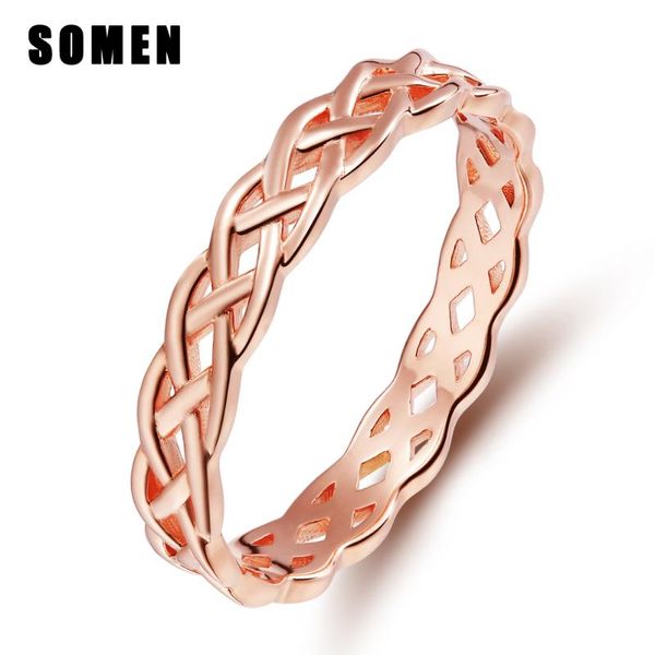 cluster rings 4mm rose gold 925 sterling silver women celtic knot eternity engagement wedding band for female jewelry 2021, Golden;silver
cluster rings 4mm rose gold 925 sterling silver women celtic knot eternity engagement wedding band for female jewelry 2021, Golden;silver