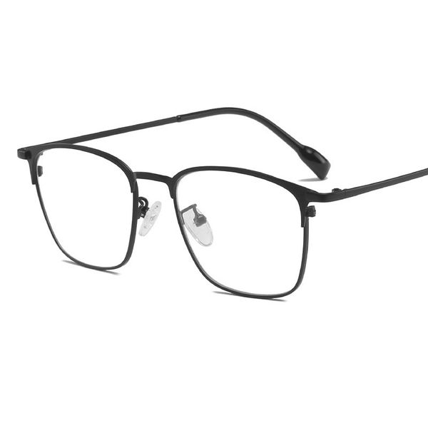 2020 korean box fashion glasses simple frame classic trend flat mirror metal retro can be equipped with myopia glasses frame, Black
2020 korean box fashion glasses simple frame classic trend flat mirror metal retro can be equipped with myopia glasses frame, Black
