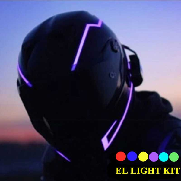 2 pcs el strip flashing led motorcycle helmet light led diy black helmet light motorbike safety reflective strip modification
2 pcs el strip flashing led motorcycle helmet light led diy black helmet light motorbike safety reflective strip modification