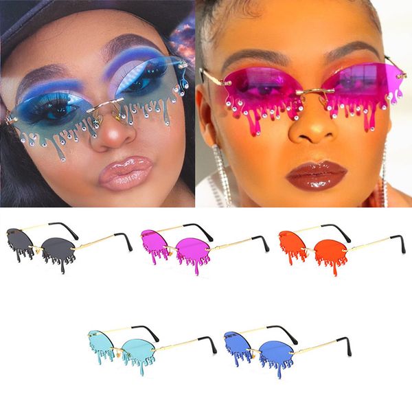 wholesale fashion crying tears sunglasses women brand designer luxury diamond party sun glasses female show shades oculos, White;black
wholesale fashion crying tears sunglasses women brand designer luxury diamond party sun glasses female show shades oculos, White;black
