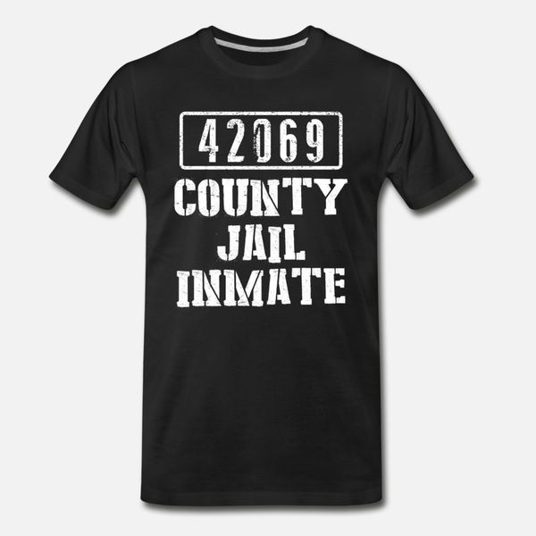 county jail заключенный 42069 хеллоуина костюм outlaw тенниски мужчину персонализированные майки круглых шеи новизна фитнес дышащего летний
county jail заключенный 42069 хеллоуина костюм outlaw тенниски мужчину персонализированные майки круглых шеи новизна фитнес дышащего летний
