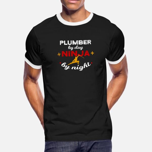 plumber by day ninja by night t shirt men print short sleeve crew neck homme anti-wrinkle humor summer style standard shirt
plumber by day ninja by night t shirt men print short sleeve crew neck homme anti-wrinkle humor summer style standard shirt