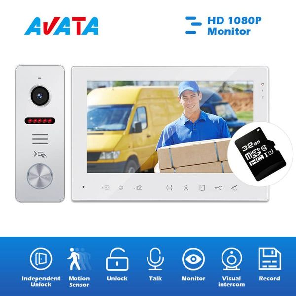 video door phones wired visual intercom for apartment security system doorbell with motion detection unlock talk monitoring ir night vision
video door phones wired visual intercom for apartment security system doorbell with motion detection unlock talk monitoring ir night vision