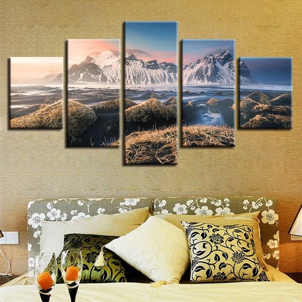 canvas printed poster wall art 5 pieces iceland vestrahorn mountains paintings natural scenery pictures modular home decor(no frame
canvas printed poster wall art 5 pieces iceland vestrahorn mountains paintings natural scenery pictures modular home decor(no frame